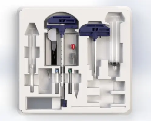 Economy Tray with aspiration