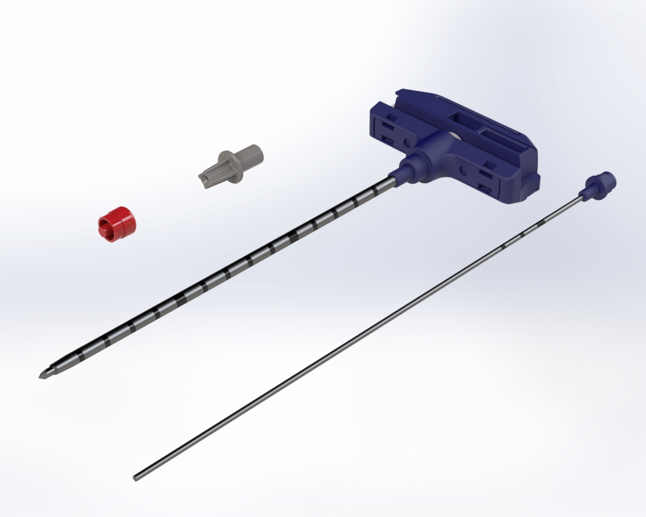 RBN-86 — 8 Gauge × 6″ SNARECOIL™ Bone Marrow Biopsy Needle